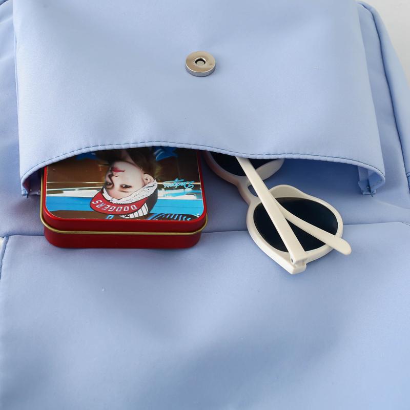 Czteroczęściowy Zestaw Plecaków Torba Szkolna dla Ucznia Dziewczęca Plecak o Dużej Pojemności Lekki