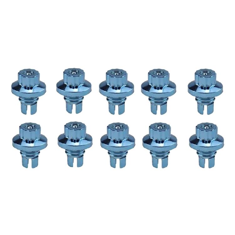 Plastic Wiel Klinknagels Moeren Studs Bouten Spijker Voor Auto Styling Tunning Velg Schroef