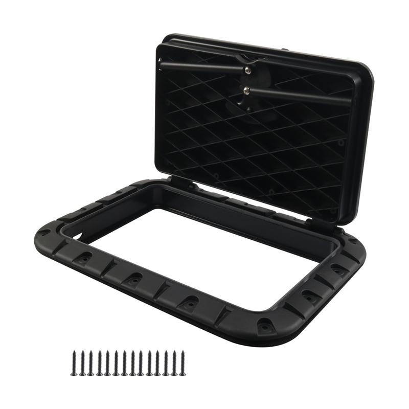 Marine Access Hatch& Deck Access Hatch Lid With Pull Out Handle Fasteners Square Deck Hatch Boat Hatch Lid