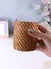 Rattan pen holder Pen Holder For Desk Waterproof and sturdy pen holder School Office Supplies Stationery  Desk organizer