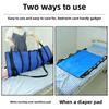 Patient Elderly Transfer Moving Sheet Belt Nursing Bedridden Positioning Lift Belt Pad Mat with 12 Handles Reinforcement Strap