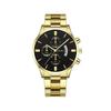 Fashion business three-eye six-pin calendar men's watch men's watch steel belt men's one