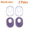 4Pcs Soft Silicone Gel Foot Cushion Inserts Heel Spurs Pain Relief Heel Cups Forefoot Pads Foot Care Shoe Insoles