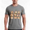 Chibi Cat Tshirt Summer Casual Cotton Tee Oversized Streetwear Tops Vintage Graphic Print Loose Fit Short Sleeve