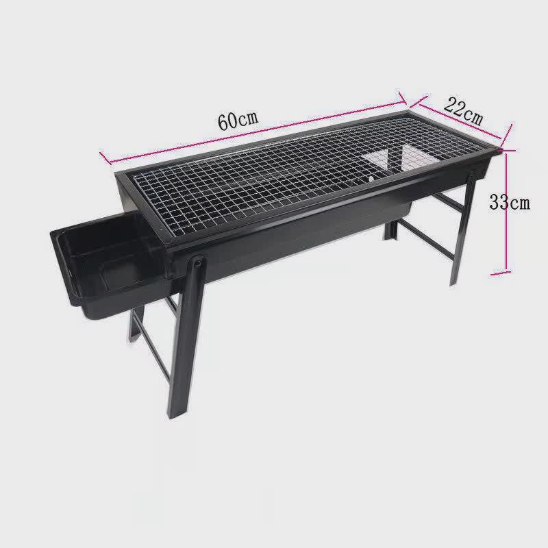 Portable Outdoor Folding Charcoal Grill 60cm