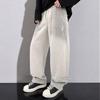 American Drape Sweatpants Men's Spring and Autumn Wide-leg Banana Pants Boys Loose Straight Scimitar Casual Pants
