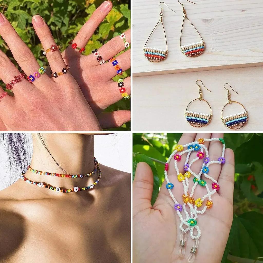 10 g 2 mm 3 mm 4 mm tschechische Glasperlen, kleine runde, lose Perlen in AB-Farbe für die Herstellung von Ohrringen, Armbändern und Schmuckzubehör