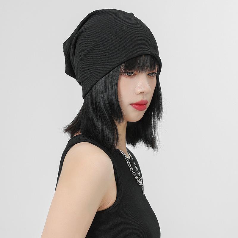 Summer Baotou Pile Hat Men's and Women's Spring and Autumn Face Small Thin Versatile Confinement Hat Hip Hop Cold Hat