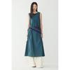 Sleeveless Long Dress With Pocket 9106241230ar