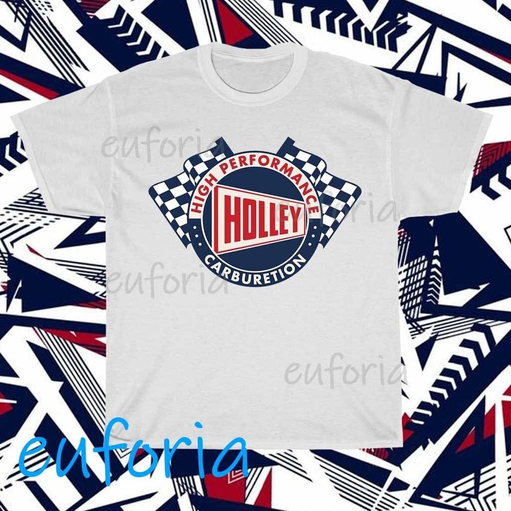 Holley High Performance Carburetor Logo T-Shirt Funny Size S To 5XL