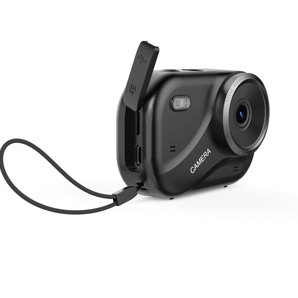 4K Digital Camera 16X Zoom 48MP with Flashlight 32GB Card for Teens Boys Girls Travel Size