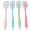 4 Pcs Silicone Spatula Set Baking Cooking Mixing Scraping Stirring Flexible Spatula Set for Kitchen