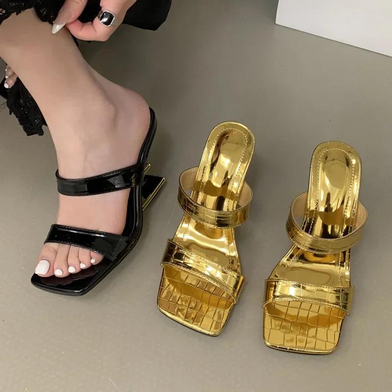 Fashion Luxury Women's Shoes 2025 Summer Platform Peep Toe Women Slippers Super High Heels Female Fashion Sandals New Casual Pumps Shoes