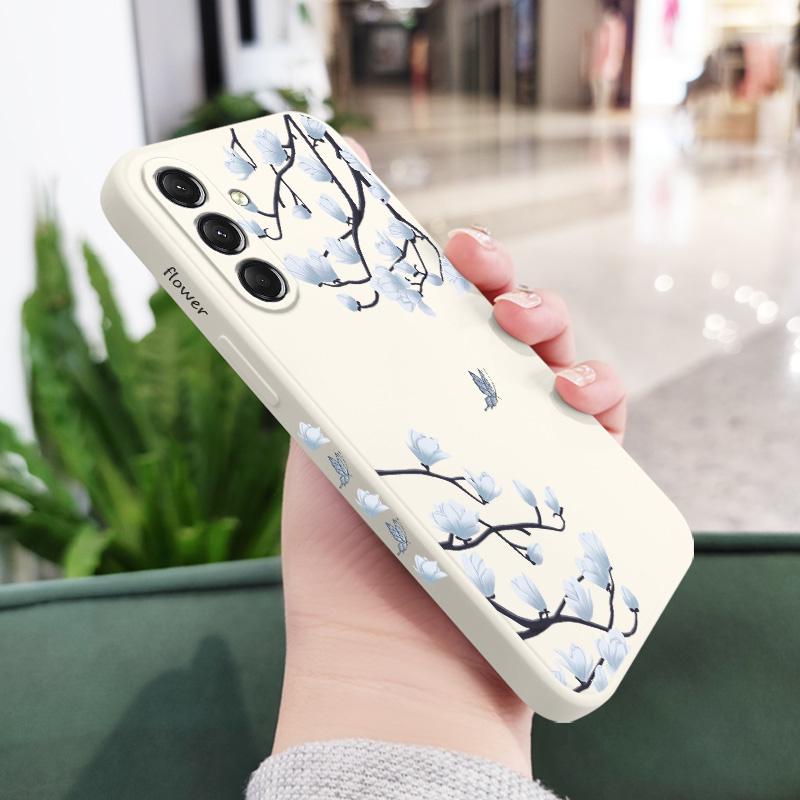 

Tree Branch Phone Case For Samsung Galaxy A37 A57 Liquid Silicone Cover Samsung A57