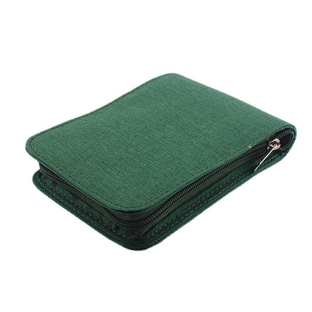 Pen Container Bag Large Capacity Fountain Pencil Case 10 /24/48 Slots    Student Stationery
