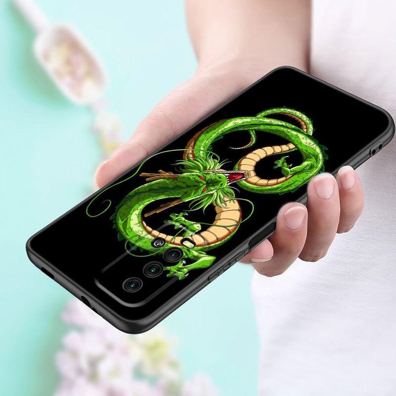 Cartoon Drache Handyhülle Für Xiaomi Redmi Note 11 10 9 8 Pro 11T 5G 10T 10S 9S 9T 9i 9C 9A 8T Weiche TPU Schwarze Hülle Coque Funda