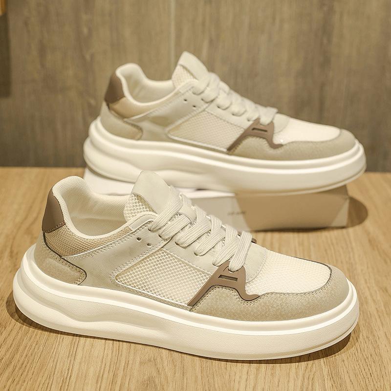 Light luxury mesh casual board shoes men's summer new young students low-top sports shoes trendy versatile men's shoes