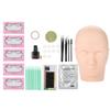11pcs / Set Eyelashes Extension Kit Grafting False Eyelashes Tweezers Cleaning Rods Glue