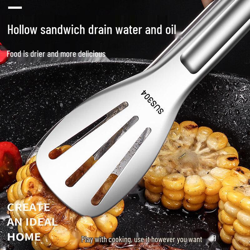 Anti-scald Stainless Steel Food Tongs