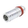 Quick Female Hydraulic Coupling 50 L / Min PUSH PUT Design Adjustment Fast Pour
