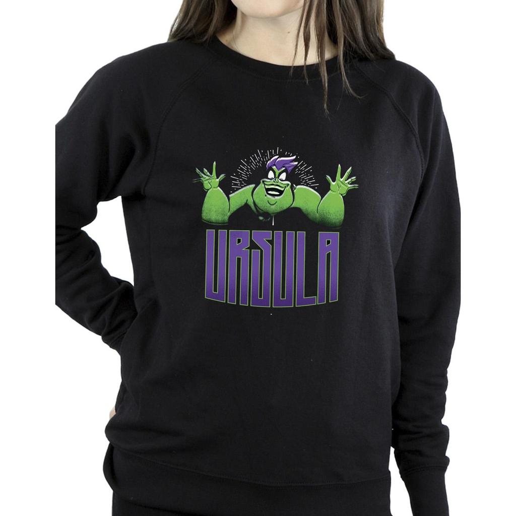 Disney Womens/Ladies Villains Ursula Green Sweatshirt