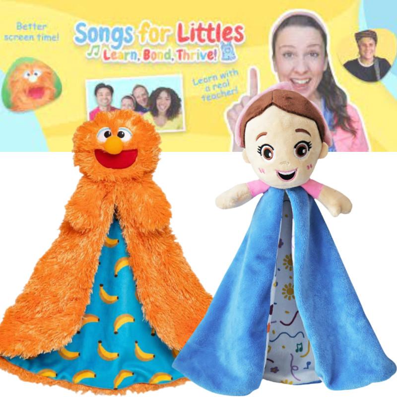 Adorável Boneca de Pelúcia Ms Rachel Brinquedo Macio Para Meninas Lovely Inteligente Companheiro Fofinho 30cm Com Macacão Azul