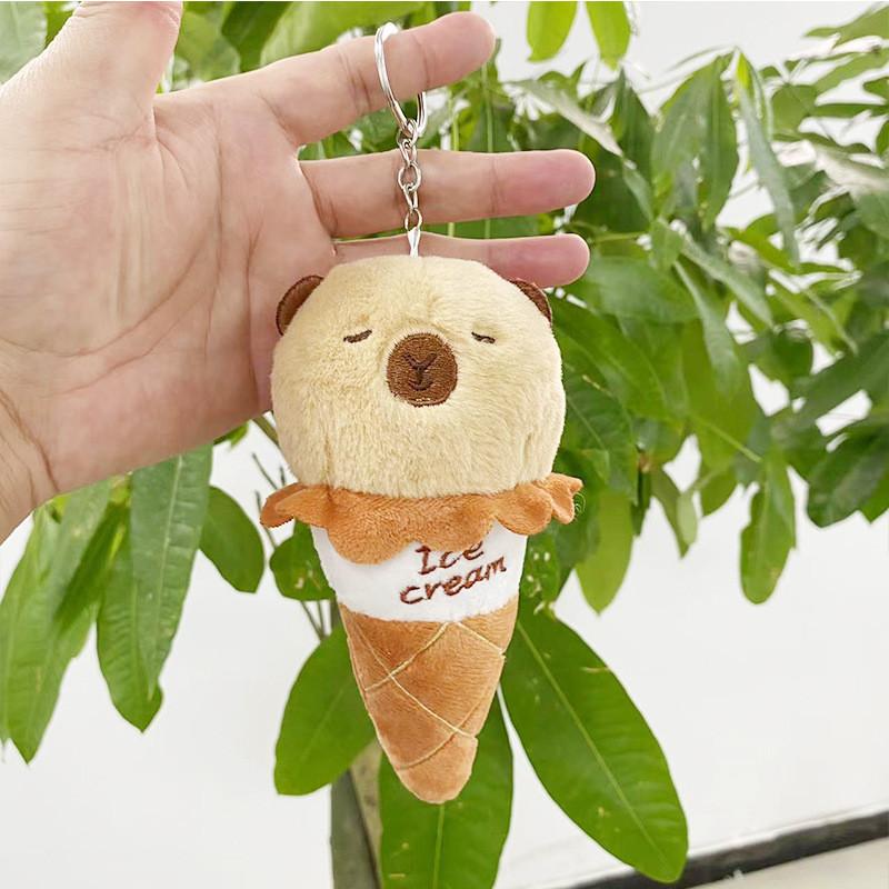 Llavero de Peluche Caprichoso de Oso Helado, Muñeco de Peluche Suave para Niños y Coleccionistas