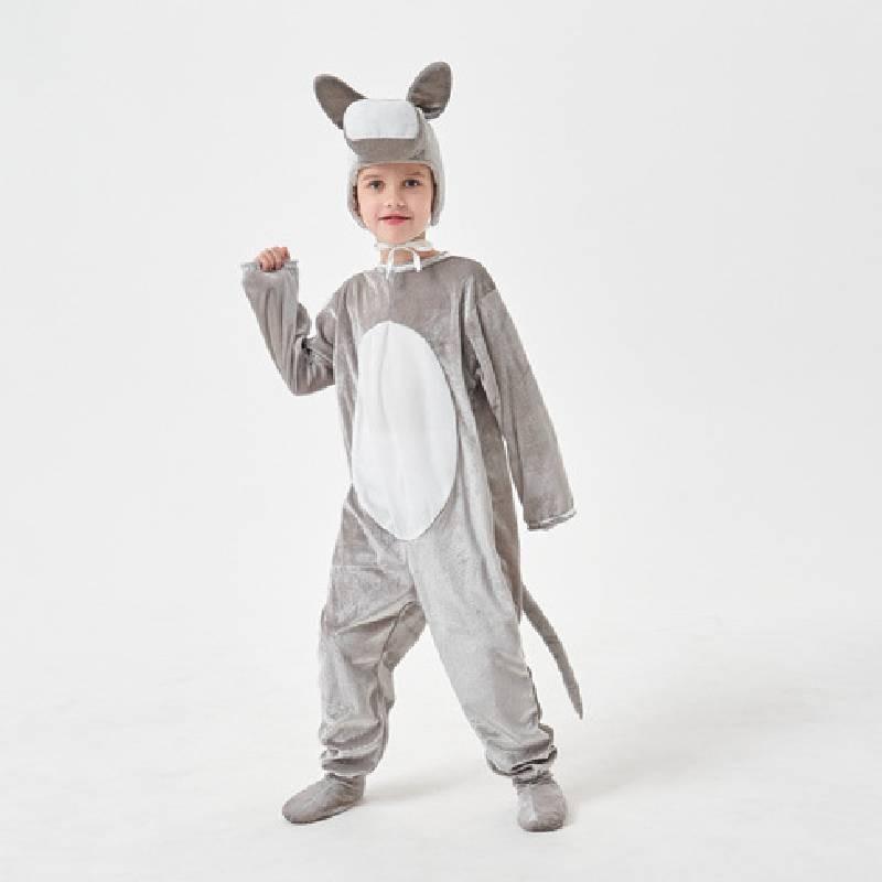 Adorable Kids Donkey Costume For Halloween Cosplay Polyester Material