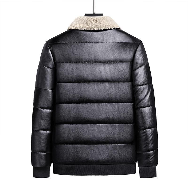 Кожаная куртка для мужчин — фото 4