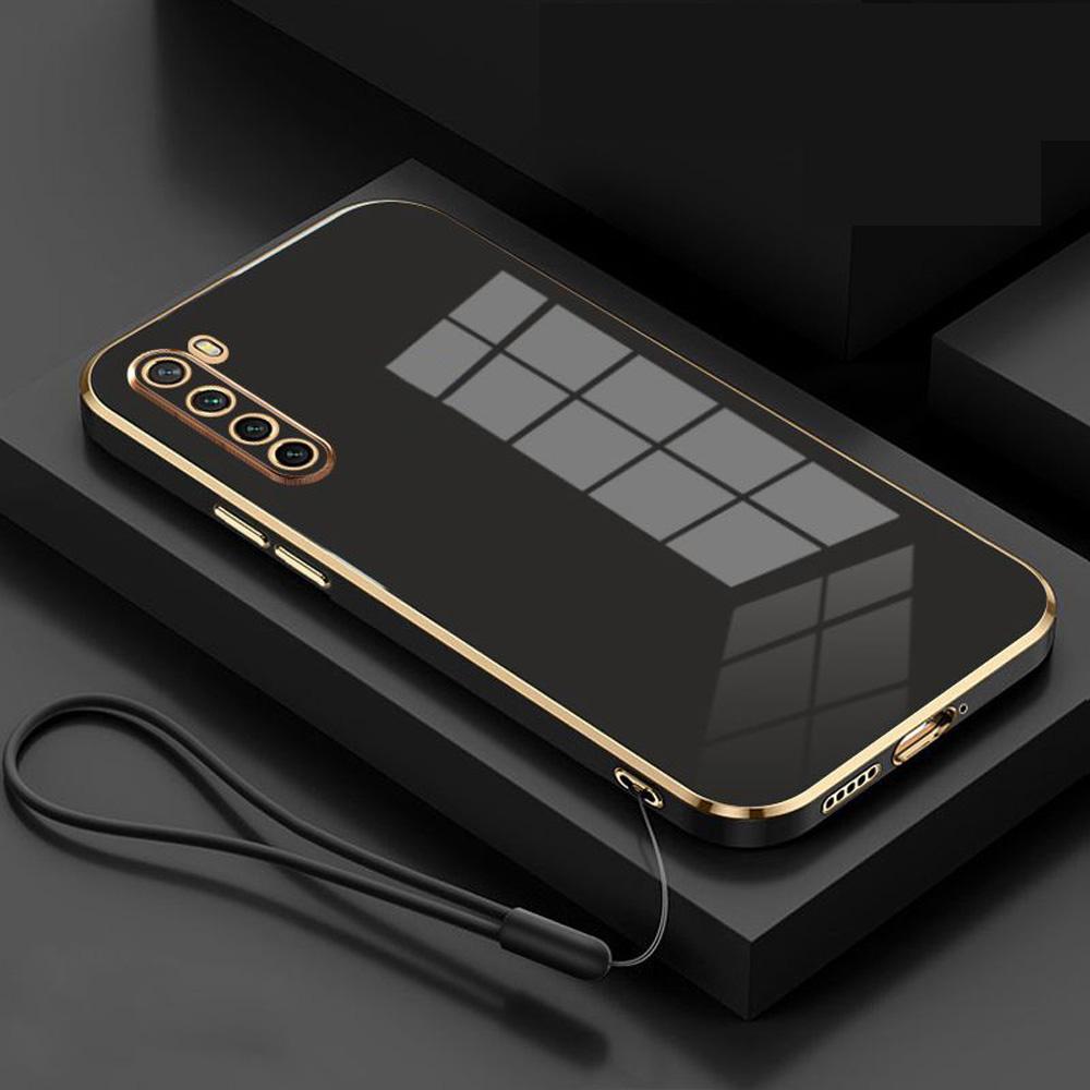 

Чехол для Realme XT, роскошный чехол для телефона Realme XT 730G с квадратным покрытием RMX1921, противоударный мягкий силиконовый чехол для задней панели Realme XT Fundas Realme XT 730G&Case & Strap