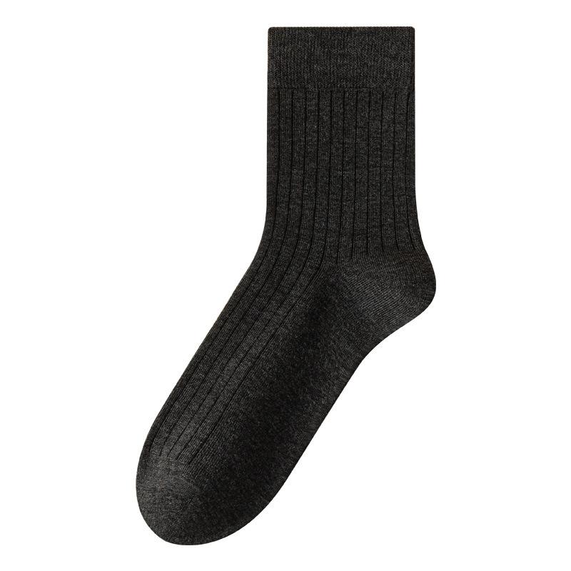 Male Autumn and Winter Self Heating Warm Stripe Heat Storage Cold Cotton Socks