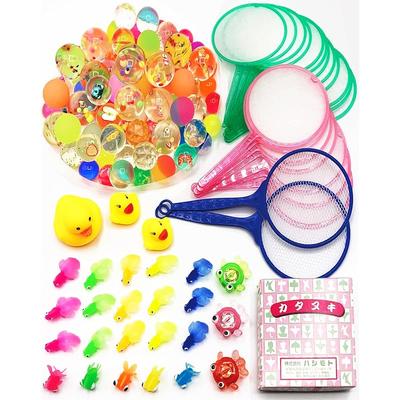 [Featured In Magazines! 20 Traditional Japanese-Made Poi] Super Ball Scooping Set with Katanuki (Authentic Scooping & Katanuki) for Goldfish Scooping