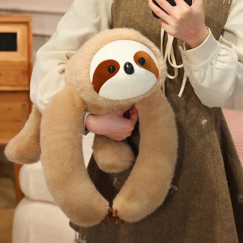 5060Cm Long Arm Stuffed Animal Sleeping Weighted Soft Plush Pillow Raccoon Lion Panda Sloth Pig Elephan Gift For Boys And Girls