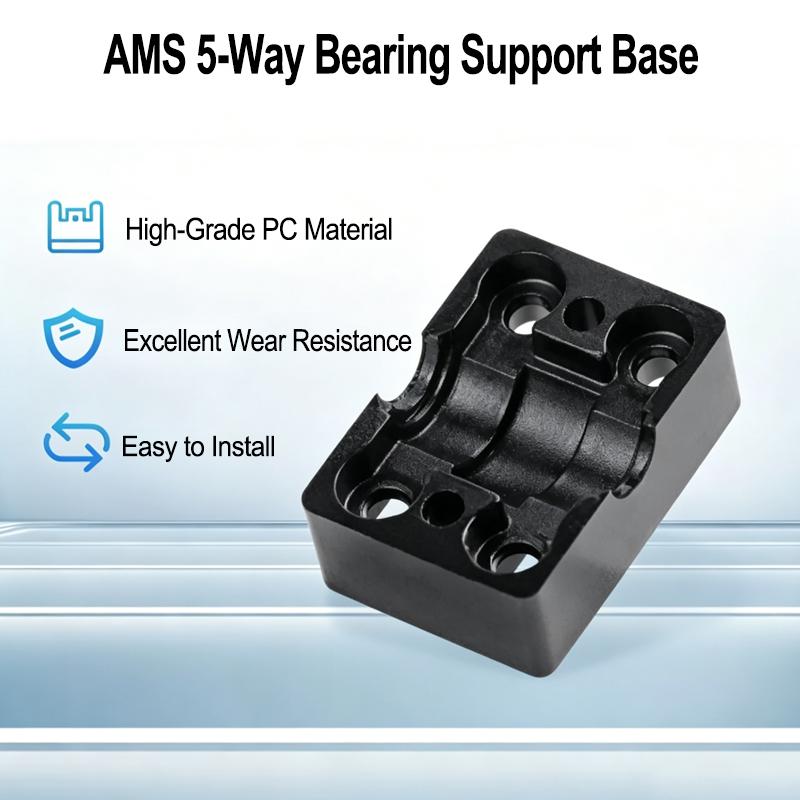 Upgraded AMS System Spring Press Lever & Cover Plate Set, Durable High Strength Replacement Parts for 3D Printer