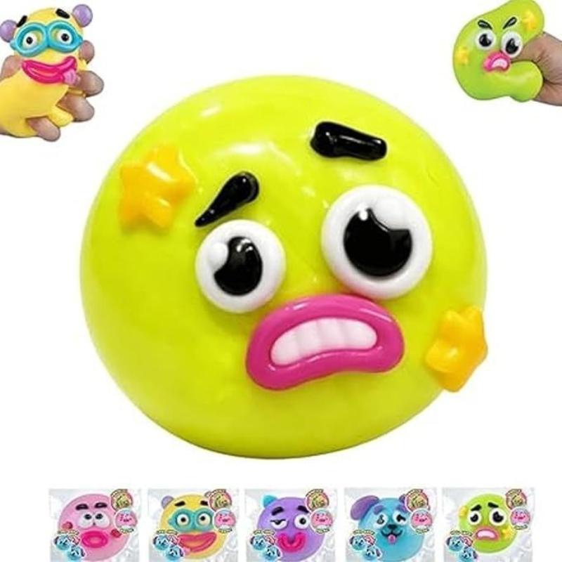 1Pcs Squishy Smushers Dog Face Slow Rising Squeeze Toy for Anxiety Stressed Hands