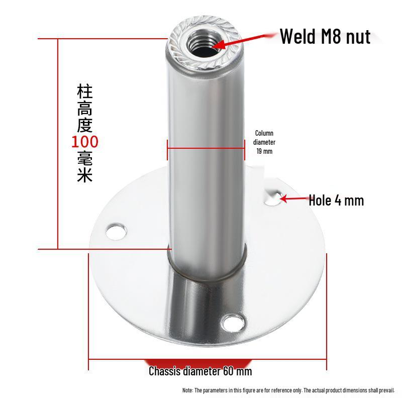 Stainless Steel Pipe Fixing Bracket Clamp for Gas and Water Pipes