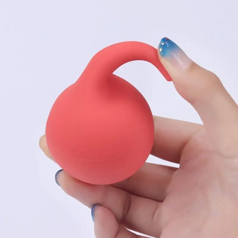 Gentle Ear Wax Remover Bulb: 1pc Reusable Rubber Syringe for Safe Cleaning, No Battery, Home & Travel Kit with Solution