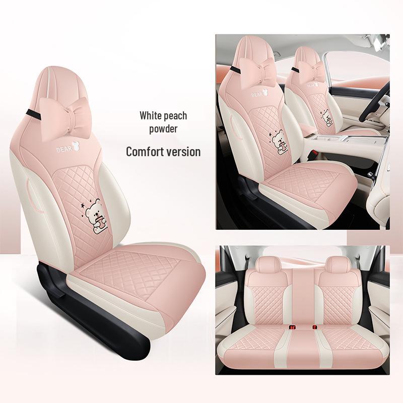 Wuling Bingo S Full Leather Car Seat Cushion - Four Seasons Version 2025