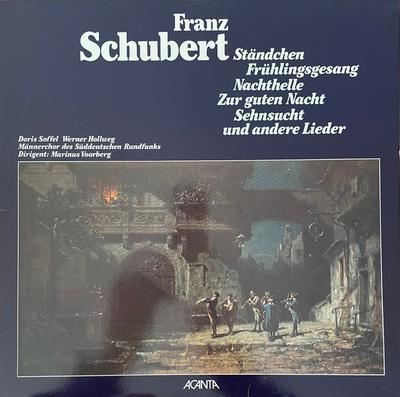 LP Record DORIS SOFFEL, WERNER HOLLWEG, MÄNNE - Franz Schubert Standchen, Fruhlings 4023054 ACANTA 1977 Germany Classical Used