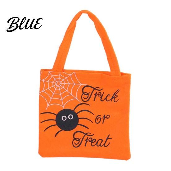 Festival Treat Carrier Tote Bag Bag Fabric Non-woven Halloween Candy Trick or with Pumpkin Gift Ghost Patterns Large Capacity