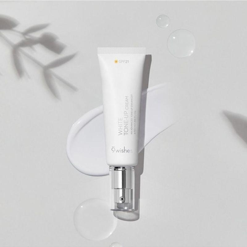 Nine Wishes Vegan White Tone-Up Cream 50ml