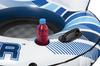 Ciambella gonfiabile con schienale Rapid Rider 135 cm Bestway 43116