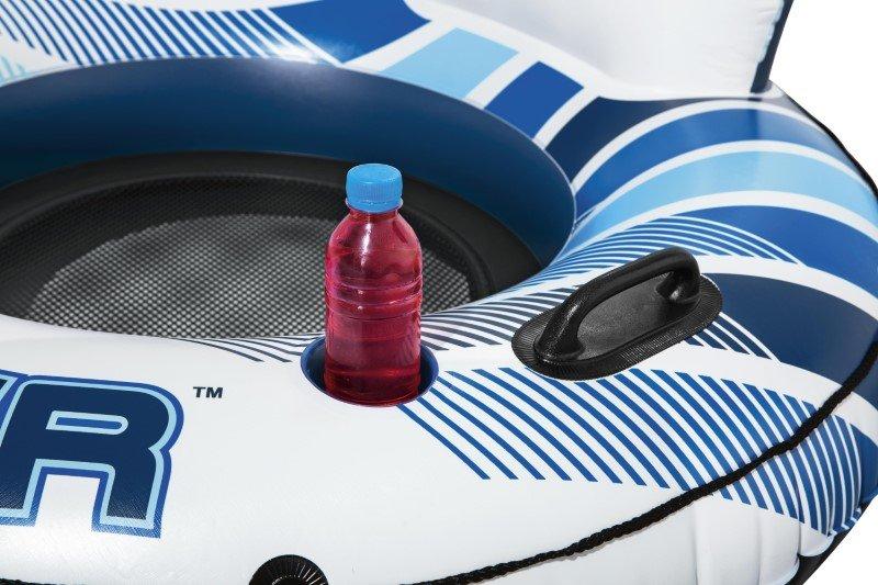 Ciambella gonfiabile con schienale Rapid Rider 135 cm Bestway 43116