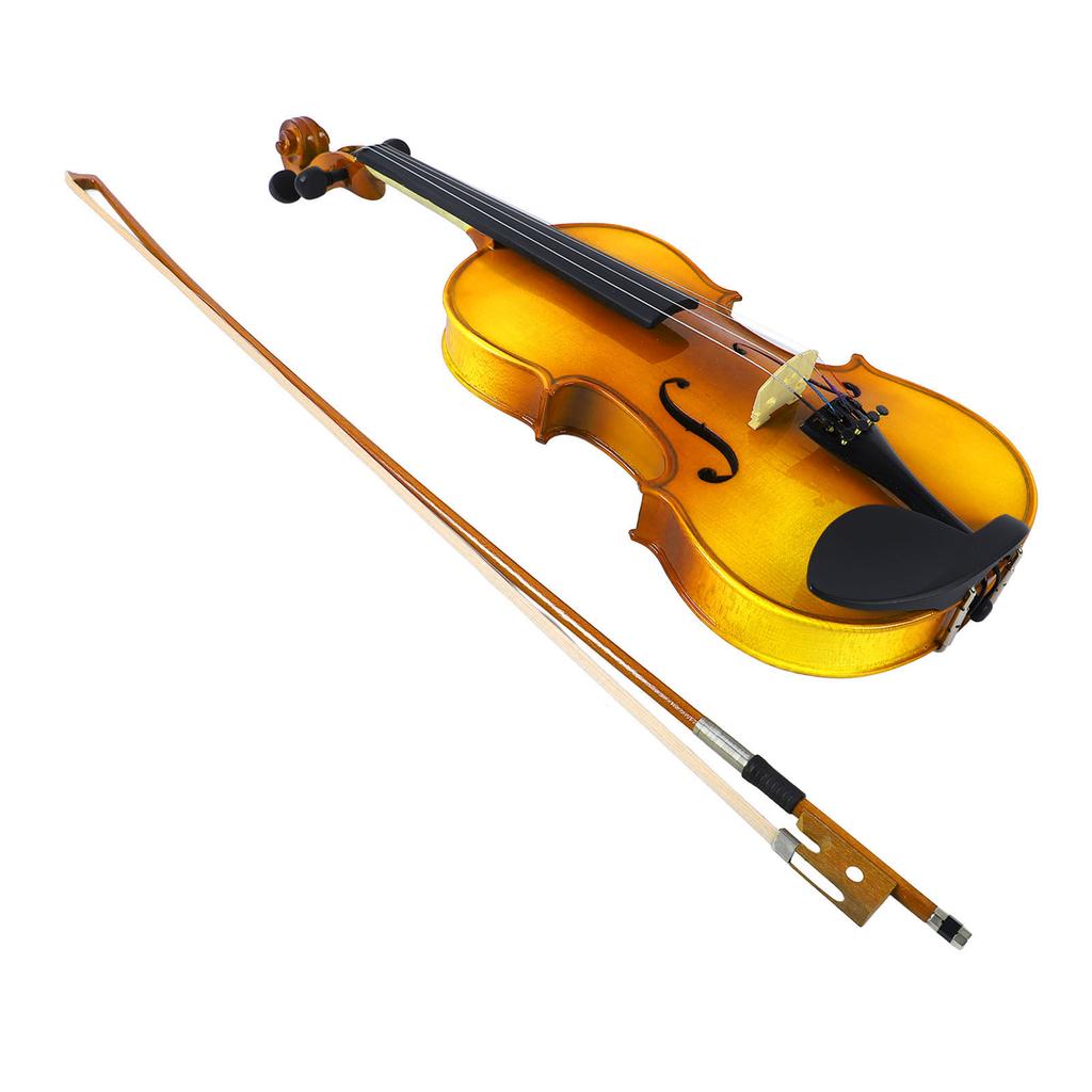 Violin 4 4 Wood Violin Beginner Adult Violin Instrument Set Kit for Practice Performance