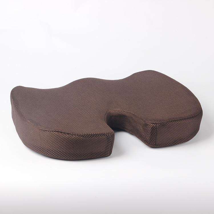 U-Shaped Memory Foam Seat Cushion for Pressure Relief - Ideal for Car, Office, or Home Use