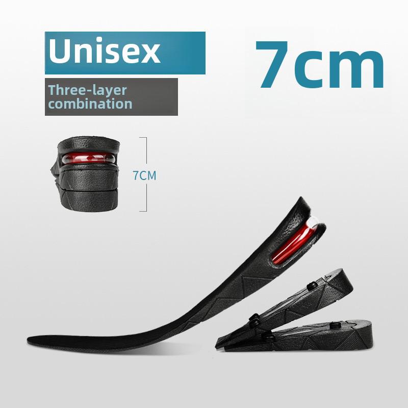 Invisible Air Cushion Height-Increasing Insoles for Men & Women - Super Soft, Adjustable, Leather-Friendly