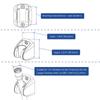 Bathroom Bracket Bracket Shower Head Holder Protable Punch-free Shower Suction Attachable Bathroom Bracket Head