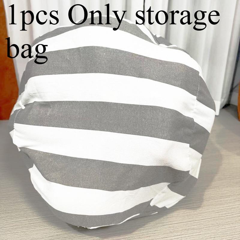 

1/2pcs Canvas Storage Bag Home Storage Bag Multifunctional Storage Bag Quilt Storage Zipper Travel Bag серый