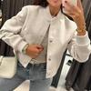 Women S Loose Fit Short Jacket Casual Commute Autumn Style