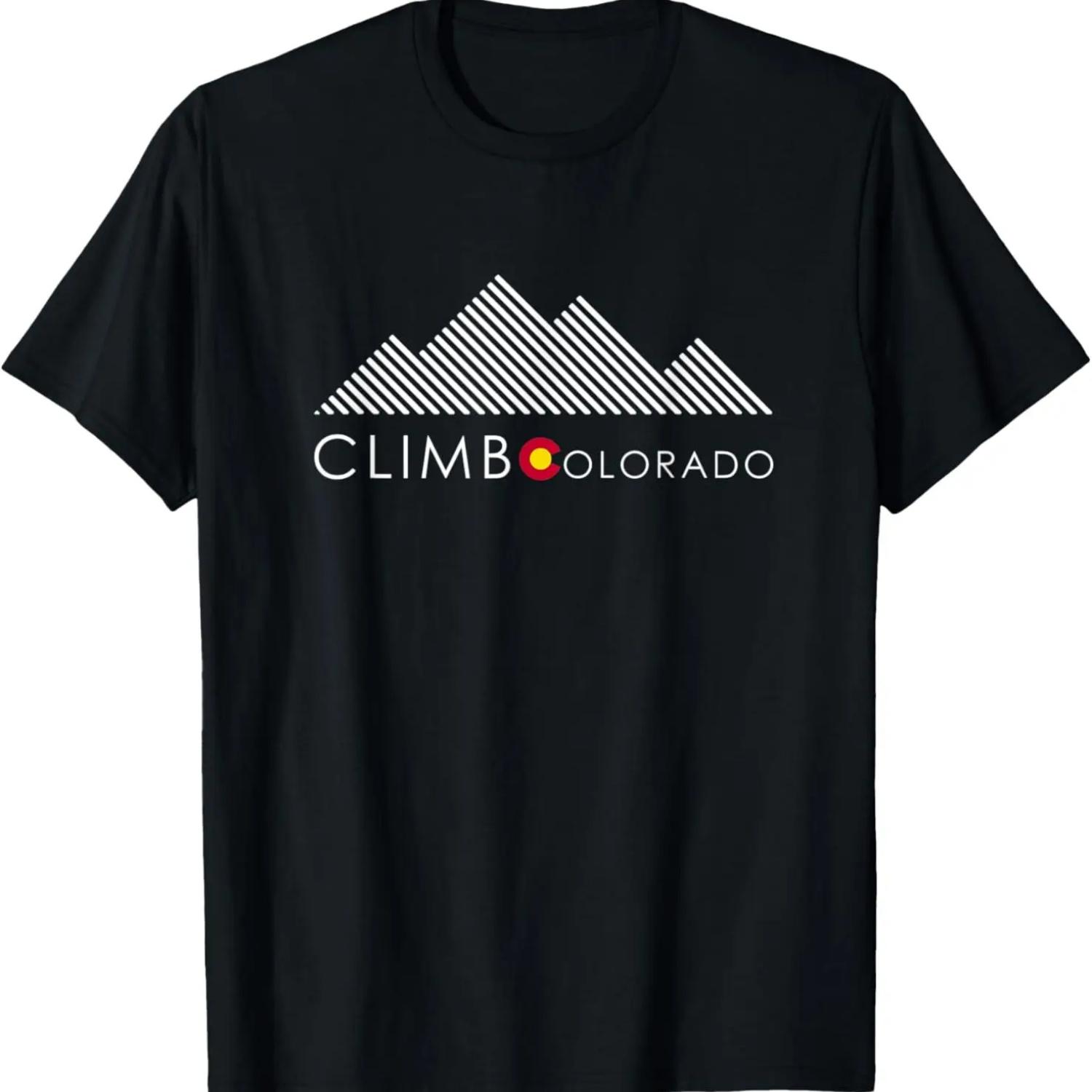 Colorado Rock Climbing - Climb Colorado T-Shirt S